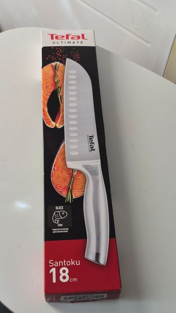 Couteau professionnel marque Tefal inox 