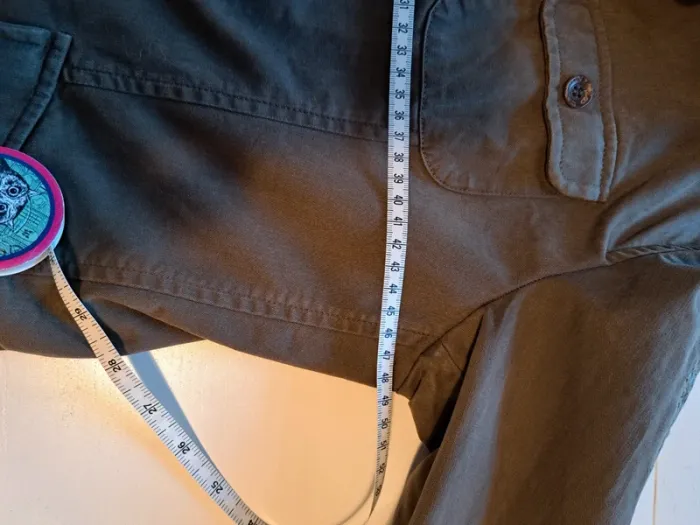 Veste basique intemporelle T40 Kaki - photo numéro 11