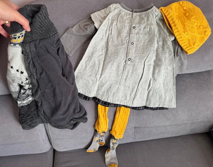 Ensemble 4 pièces Catimini 12 mois Fille - photo numéro 4
