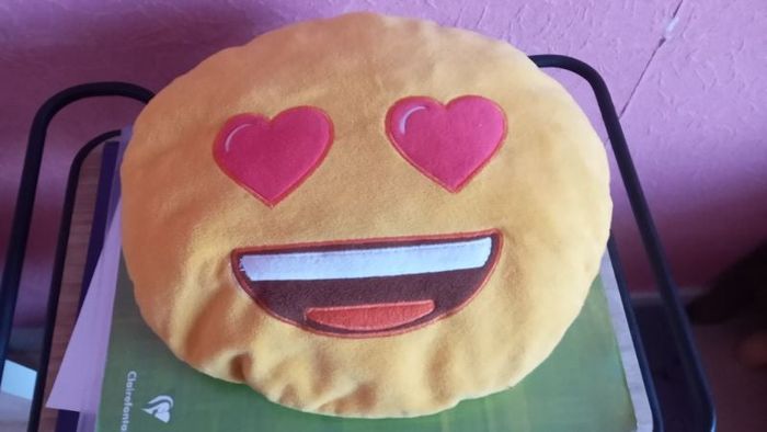 Coussin smiley ☺