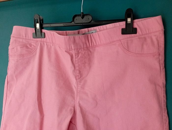 Pantalon femme coton rose - photo numéro 2