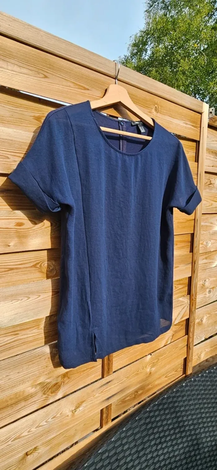 Maillot bleu Mango S - photo numéro 11