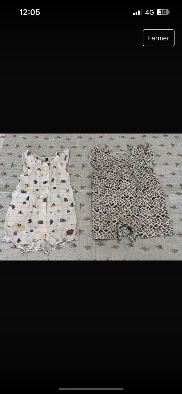 Lot vêtement fille 1 mois - photo numéro 7