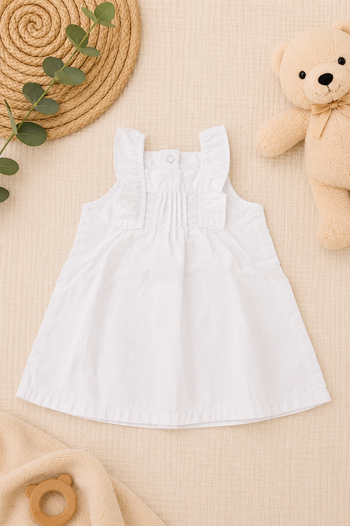 robe blanche 9 mois