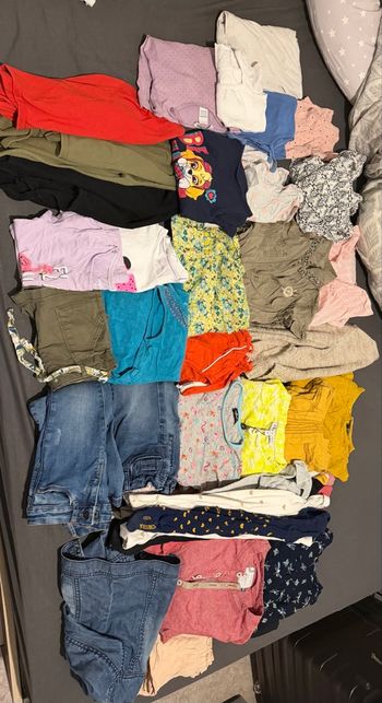 Lot vêtements fille