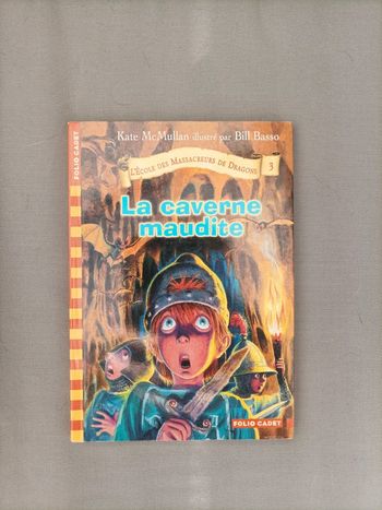 Livre " L école des massacreurs de dragons" tome 3