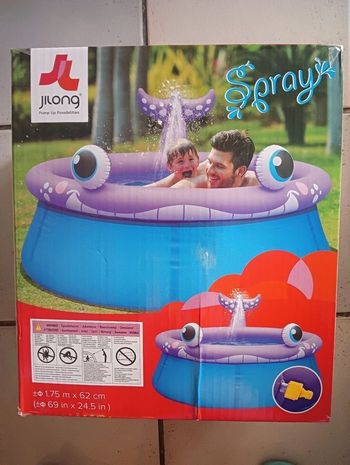 Piscine baleine 175 cm x 62 cm  🎁 neuf