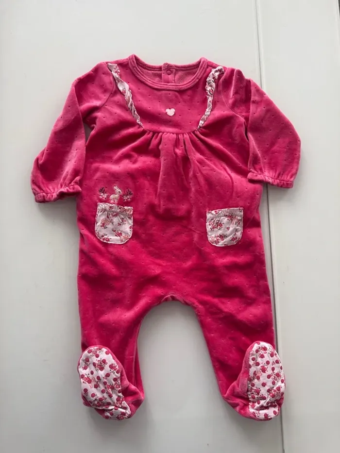 Pyjama intégral, 12 mois, 74 cm