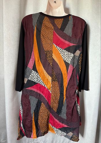 Tunique longue asymétrique taille 4
