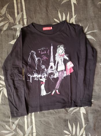 T-shirt Tissaia  manches longues taille 10 ans