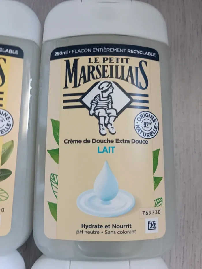 Lot de 6 gels douche Le Petit Marseillais - photo numéro 4