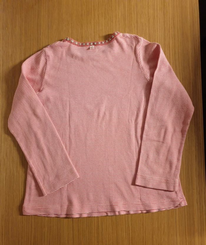 Tee-shirt maillot de corps Petit Bateau 6 ans - photo numéro 2