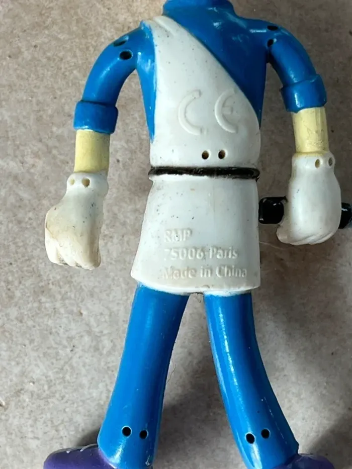 Figurine flexible courte paille - photo numéro 3