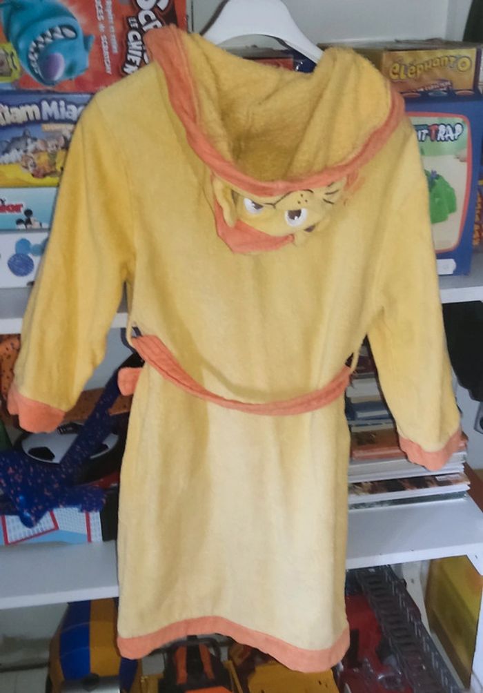 Peignoir/ sortie de bain LION avec capuche - photo numéro 2