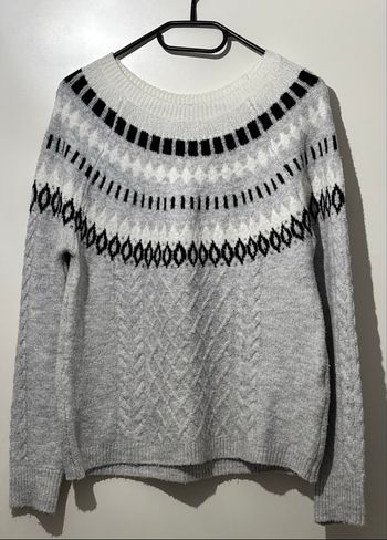 Pull gris 