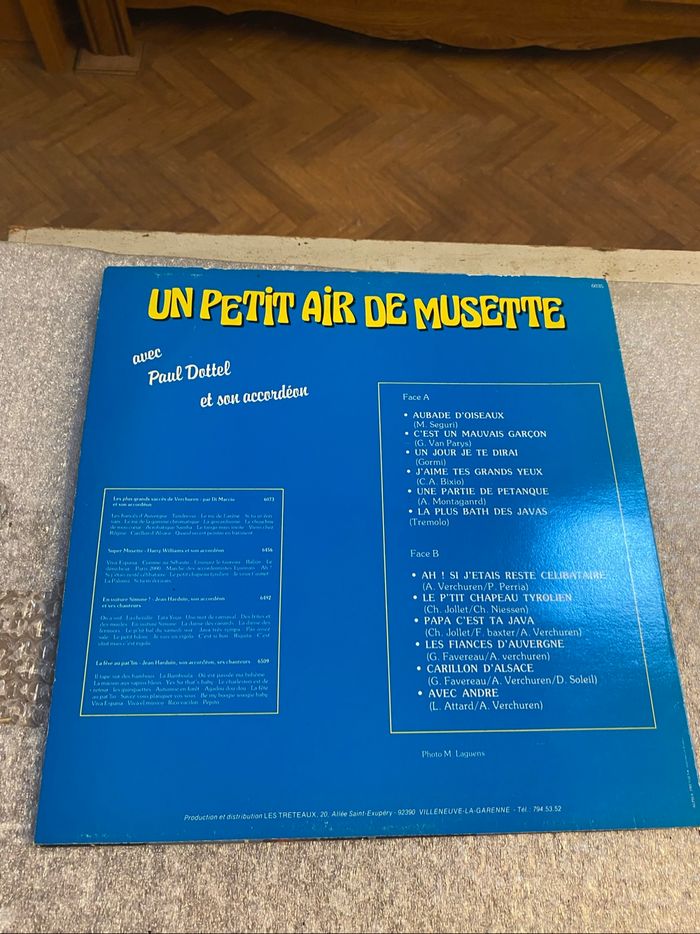 Vinyle musette - photo numéro 2