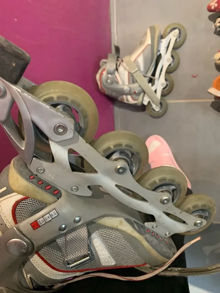 Lots de 2 paires de rollers - photo numéro 4