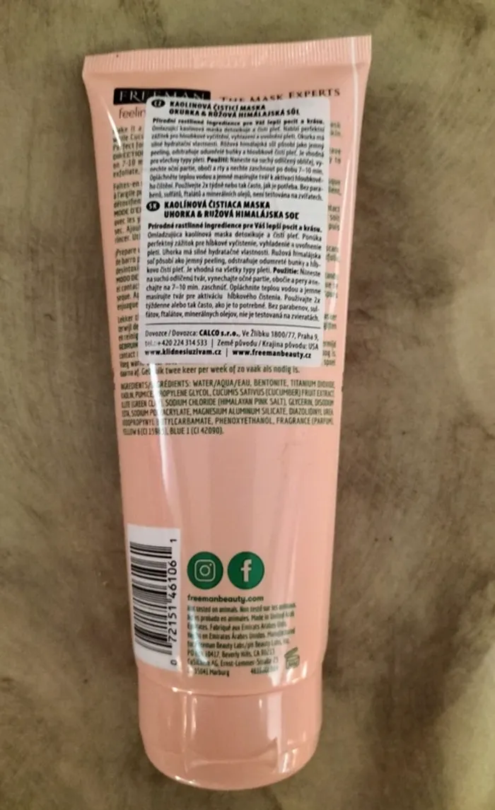 Masque au sel rose et au concombre - photo numéro 2