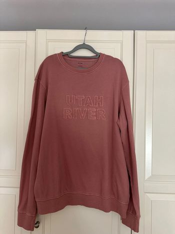 Pull Kiabi col rond - coloris brique claire