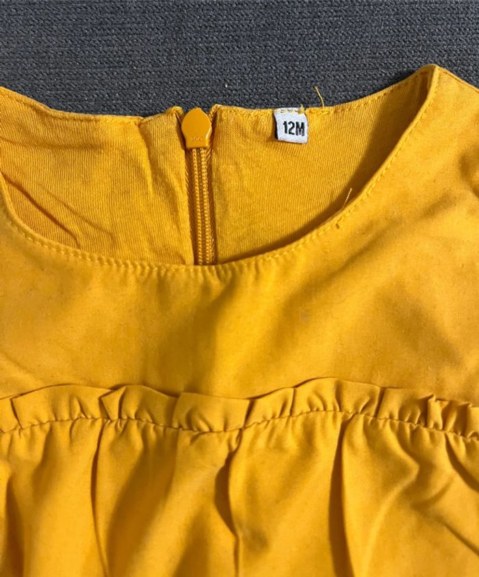 Robe jaune 12 mois - photo numéro 3