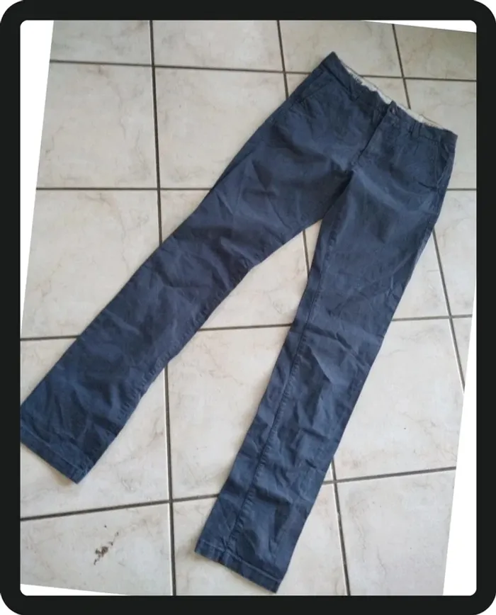 Pantalon bleu - photo numéro 2