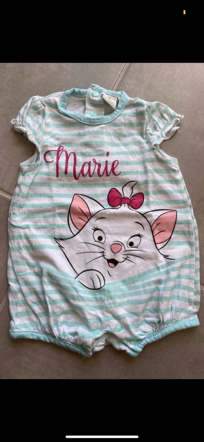 Barboteuse Marie Disney 6 mois neuve - photo numéro 2