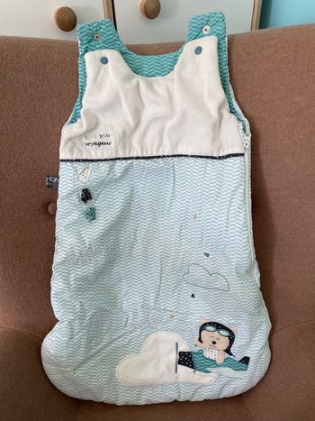 Gigoteuse turbulette Sauthon mon petit voyageur