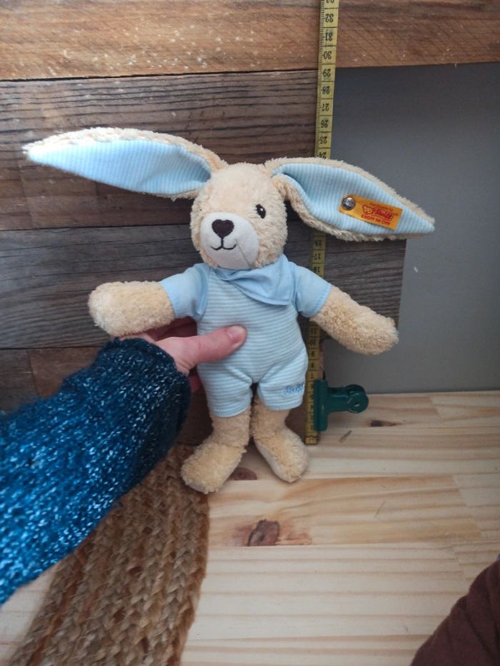 peluche lapin steiff tbe - photo numéro 7