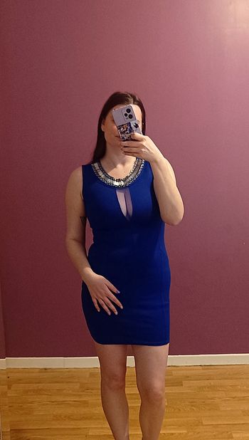Robe bleue