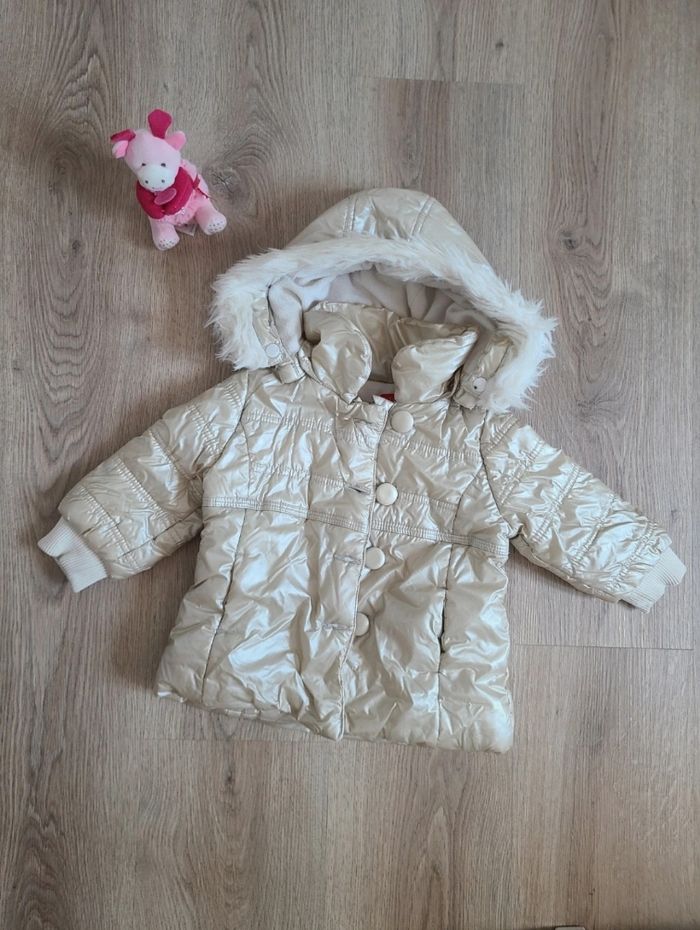 Blouson fille doré 18 mois - photo numéro 2