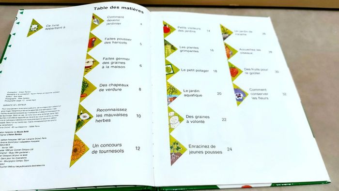 🌺 Livre vintage activités avec les enfants : Le jardinier en herbe (Helen Barden) - photo numéro 5