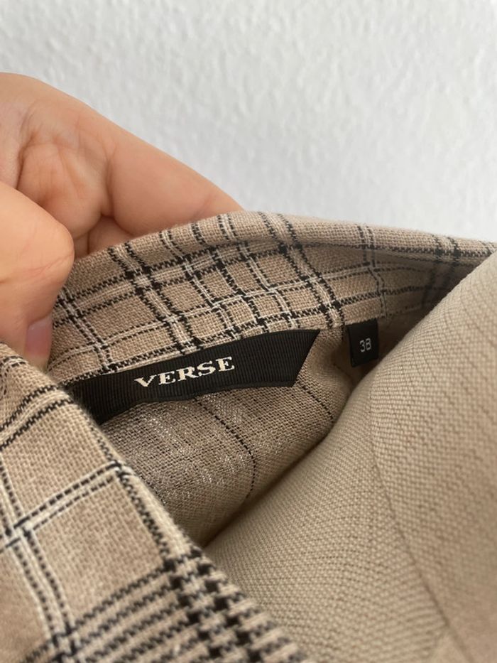 Chemise beige manches courtes Verse - photo numéro 7
