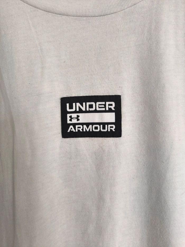 Tee shirt bleu très clair under armour taille XXL - photo numéro 2