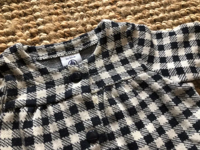 Gilet vichy Petit Bateau - photo numéro 2