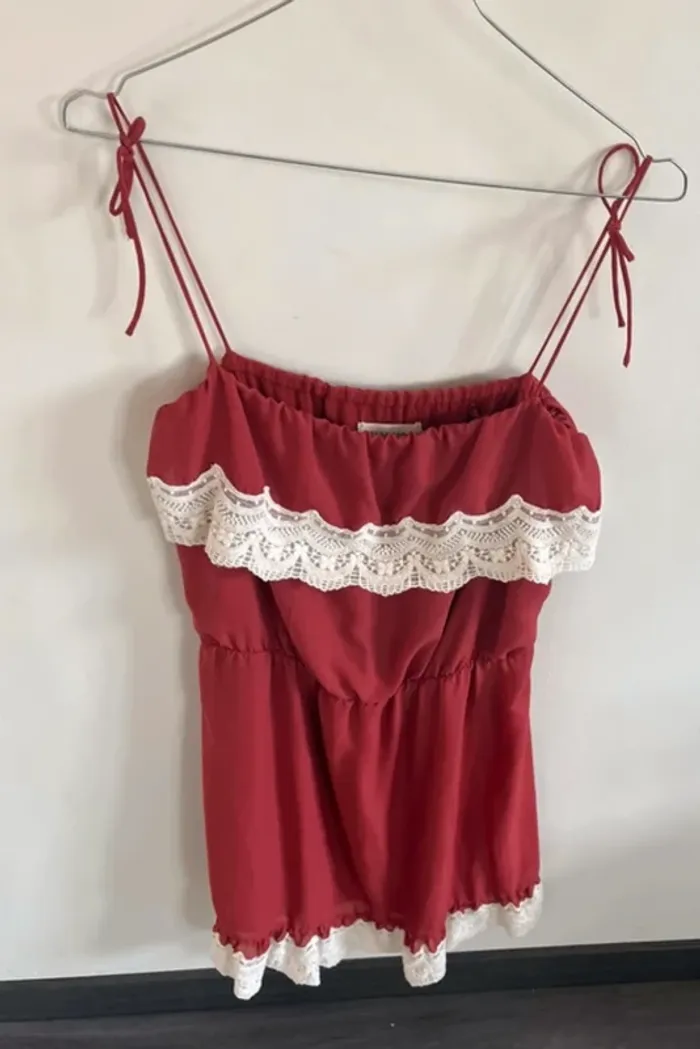 Robe été naf naf dentelle sexy - photo numéro 2