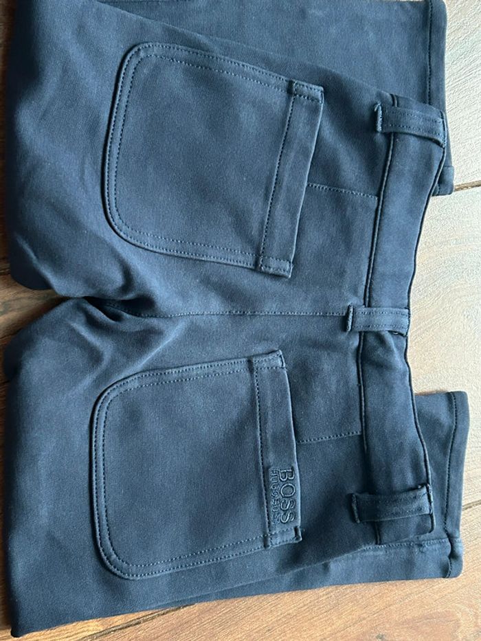 Pantalon de Costume slim fit bleu marine Hugo Boss 3ans - photo numéro 3