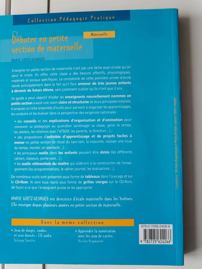 Manuel livre pédagogique Débuter en petite section de maternelle Retz avec Cd - photo numéro 2