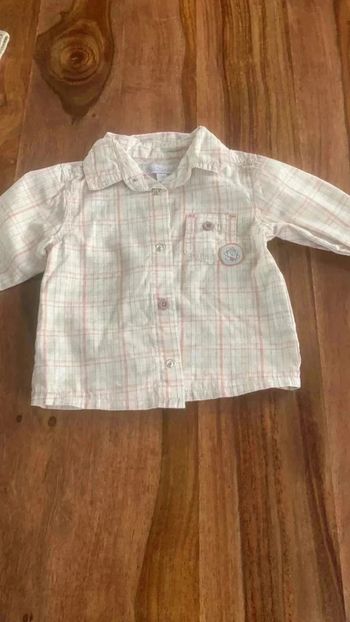 Chemise à carreaux