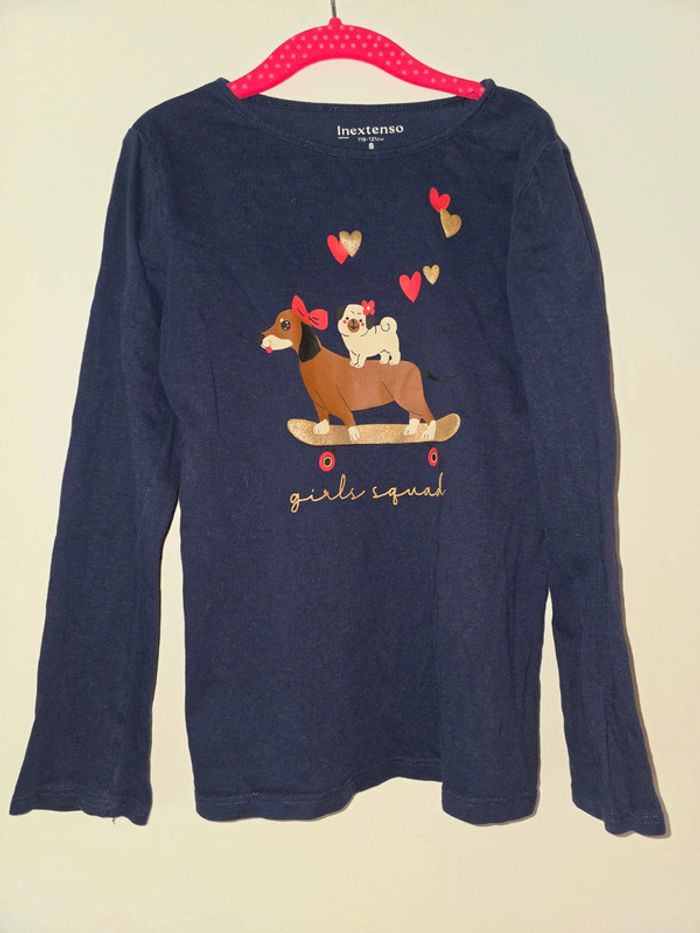 T shirt manche longue 8 ans