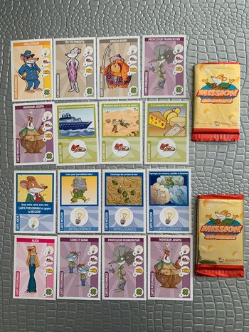 Cartes Geronimo Stilton Mission Assourdissante