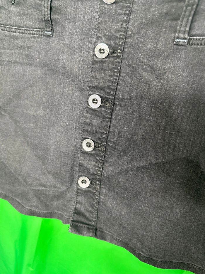 Superbe jupe G-Star, extensible, gris foncé taille 38 - photo numéro 3