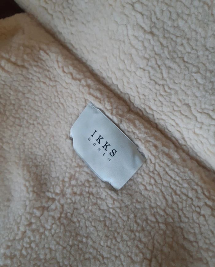 Ikks manteau chaud style mouton retourné T.38 - photo numéro 11