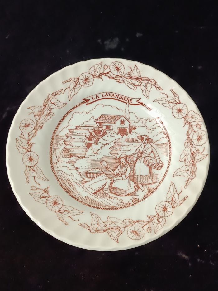 Assiette La lavandière - photo numéro 4