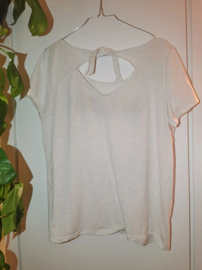T-shirt blanc Grain de Malice - photo numéro 2