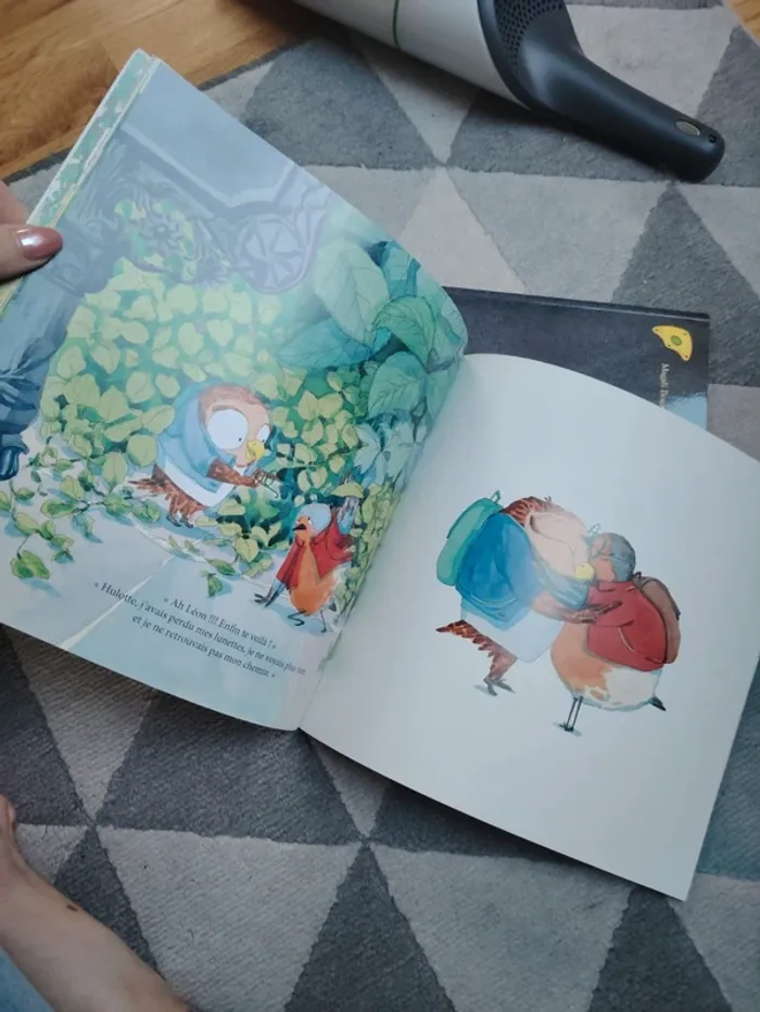 Livre "hulotte et leon  " - photo numéro 2