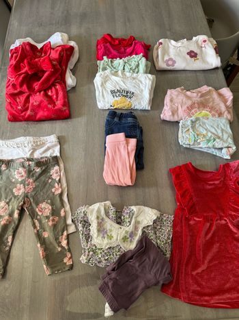 Lot vêtement fille 12 mois
