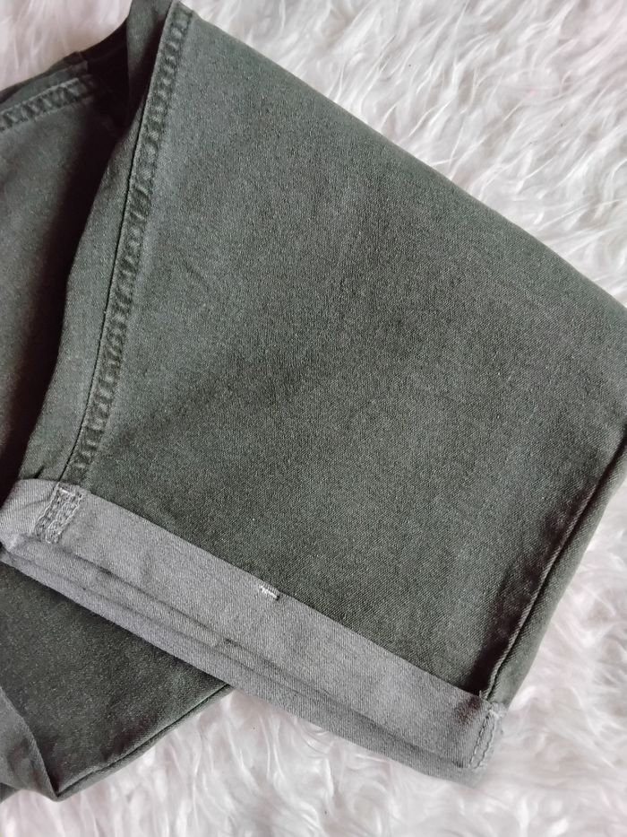 Pantalon large kaki coupe confort taille L - photo numéro 4