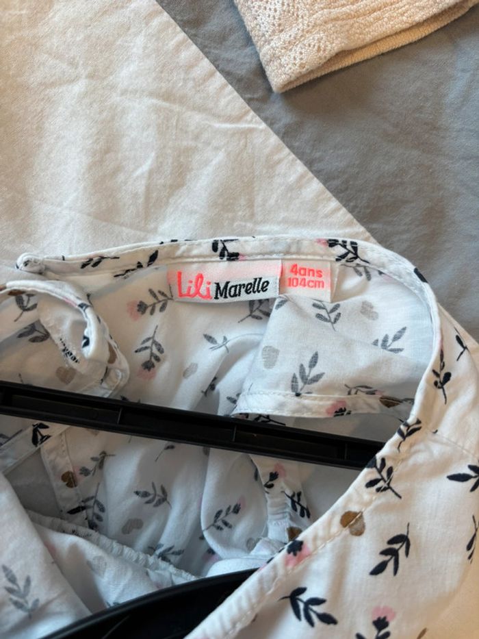 Robe fleurs habillé 4 ans - photo numéro 4