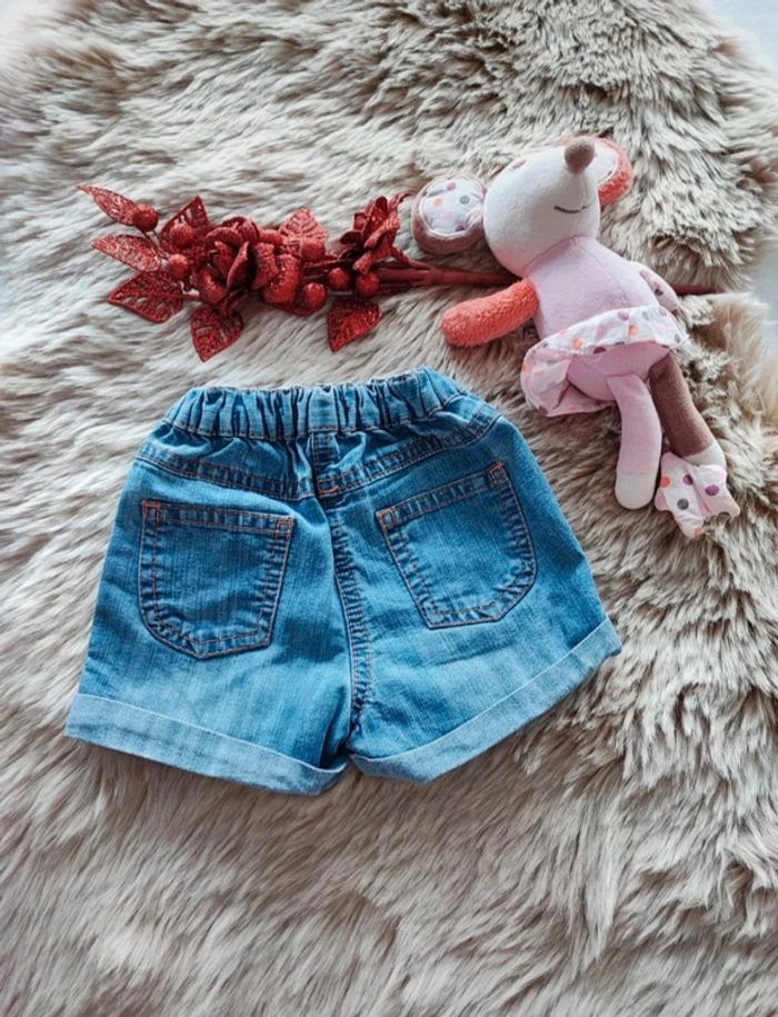 Ensemble  t-shirt short 12 mois - photo numéro 6