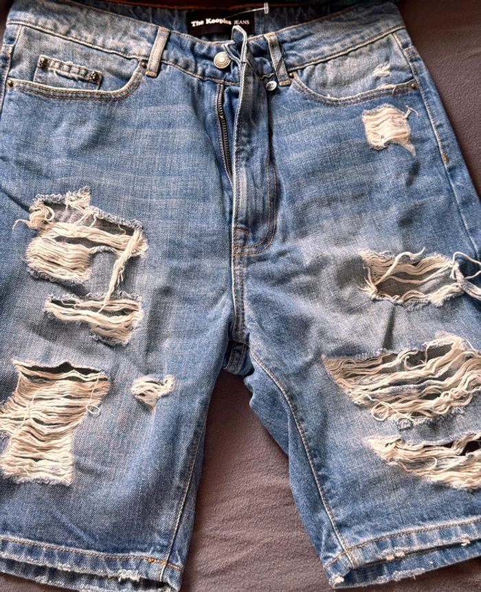 Short long jean loose destroy the kooples taille S
